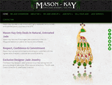 Tablet Screenshot of masonkay.com